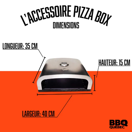 BBQ Québec - L'Accessoire BBQ Pizza Box – Boucane BBQ